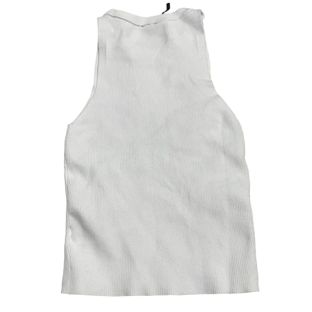 EXPRESS Ribbed Tank - Picture 2 of 5